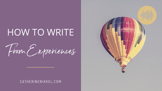 write from experiences