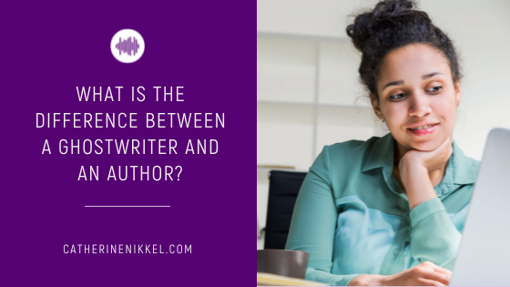 difference between a ghostwriter and an author