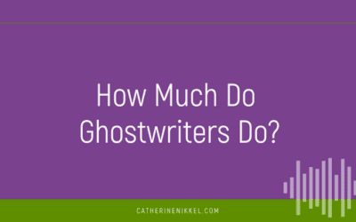 How Much Do Ghostwriters Do?