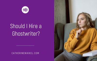 Should I Hire a Ghostwriter?