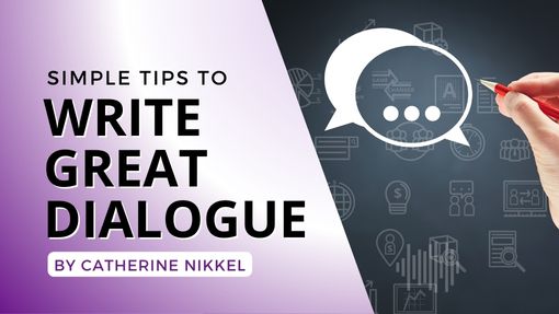 graphic: writing dialogue tips