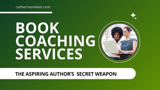 blog post graphic for book coaching services that empower aspiring authors